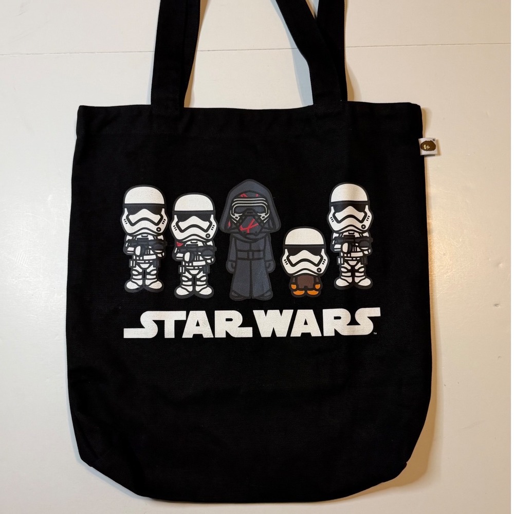 BAPE x Star Wars Kylo Ren Stormtrooper Limited Edition Tote Bag FW19 Rare NWOT